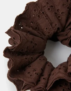 Accessorize Frilly Broderie Hair Scrunchie
