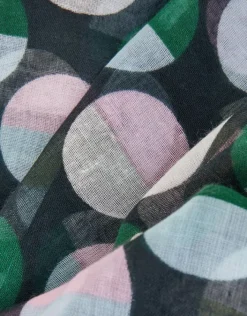 Accessorize Geometric Polka Dot Scarf