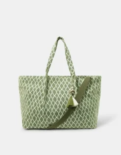 Accessorize Geometric Print Weekender Bag