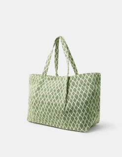 Accessorize Geometric Print Weekender Bag
