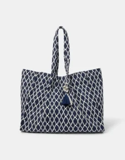 Accessorize Geometric Tote Bag