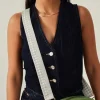 Accessorize Geometric Webbing Bag Strap