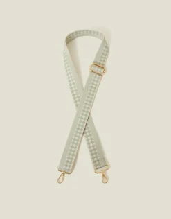 Accessorize Geometric Webbing Bag Strap