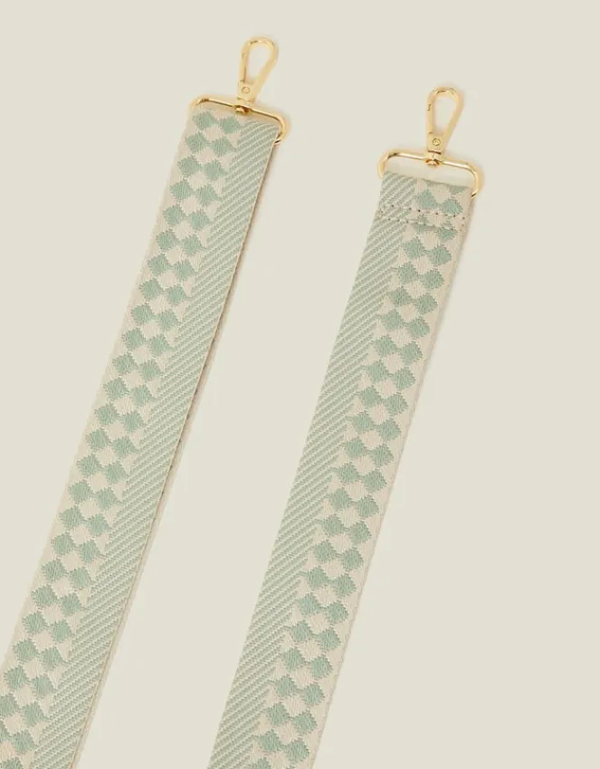 Accessorize Geometric Webbing Bag Strap