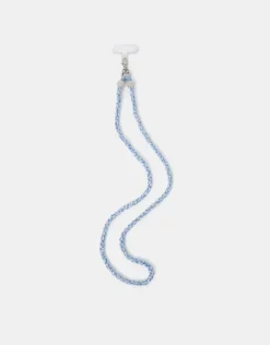 Accessorize Gingham Twisted Wrist Phone Strap