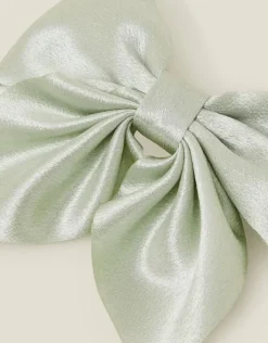 Accessorize Girls Bow Barrette Hair Clip