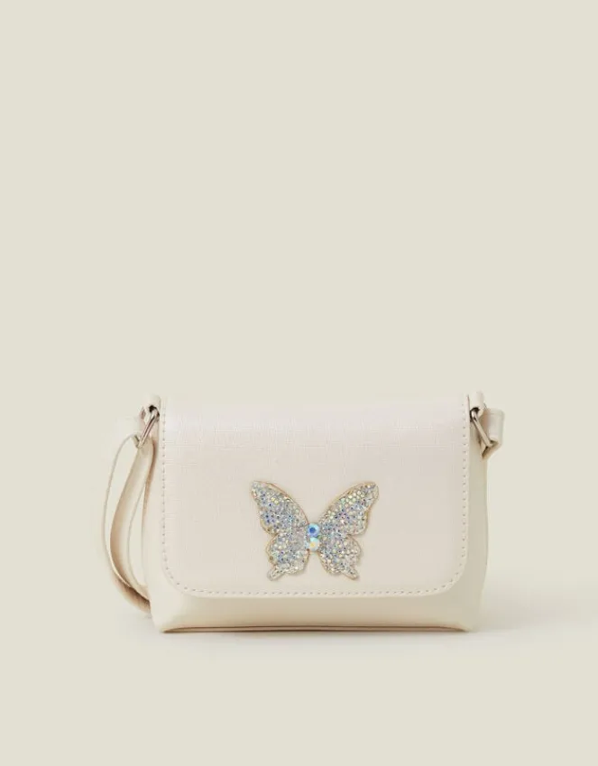 Accessorize Girls Diamante Butterfly Bag
