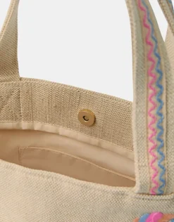 Accessorize Girls Embroidered Shopper Bag