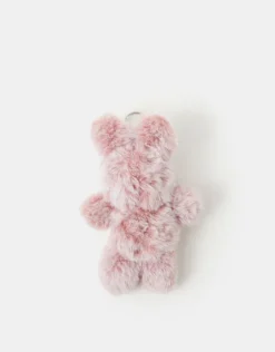 Accessorize Girls Faux Fur Bunny Bag Charm