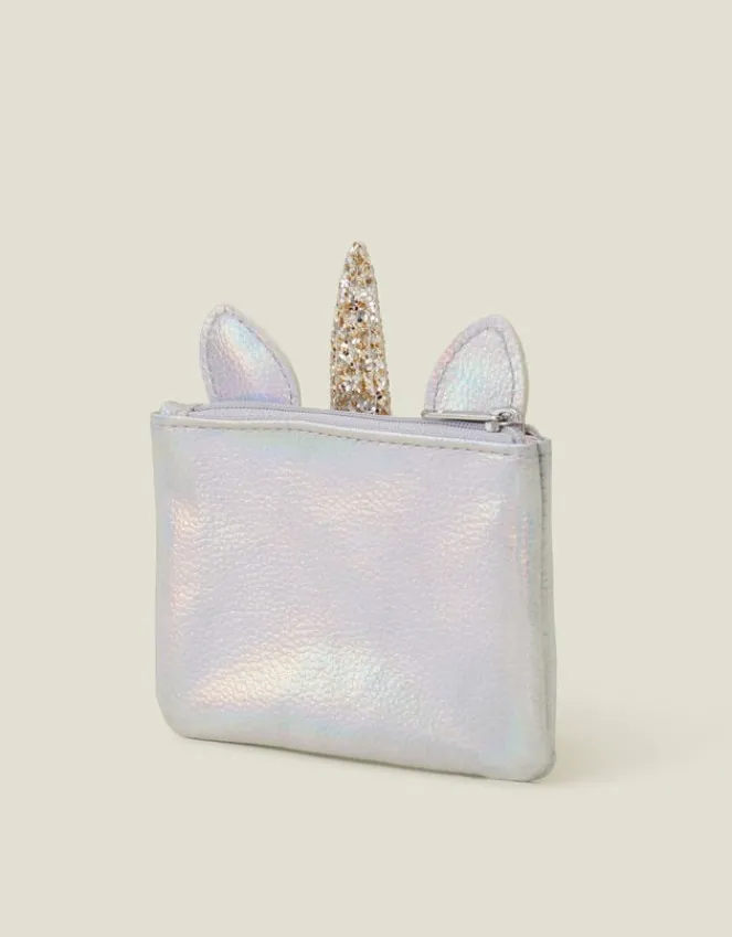 Accessorize Girls Iridescent Unicorn Purse