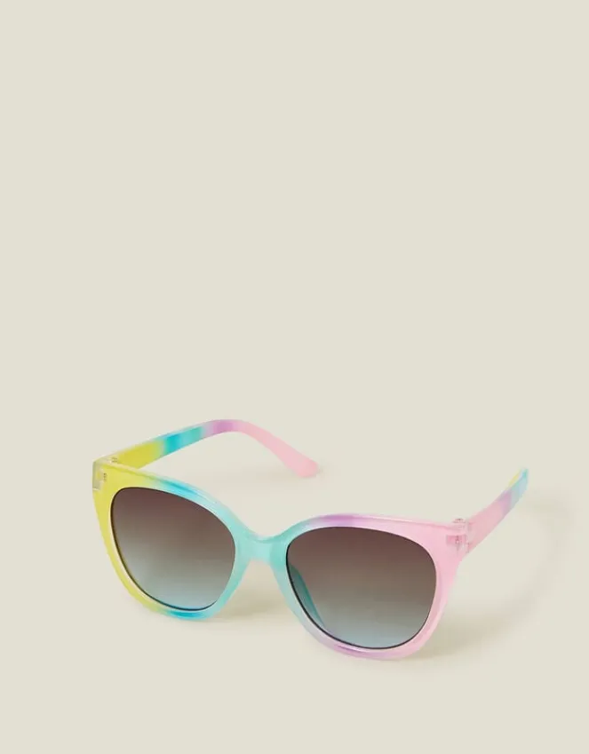 Accessorize Girls Ombre Cat Eye Sunglasses Multi