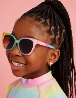 Accessorize Girls Ombre Cat Eye Sunglasses Multi