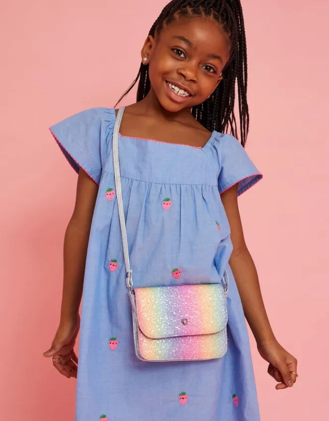 Accessorize Girls Ombre Rainbow Cross-Body Bag