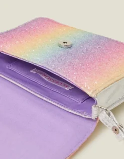 Accessorize Girls Ombre Rainbow Cross-Body Bag
