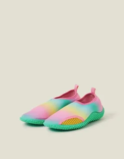 Accessorize Girls Ombre Swim Shoes Multi