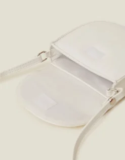 Accessorize Girls Patent Bow Bag