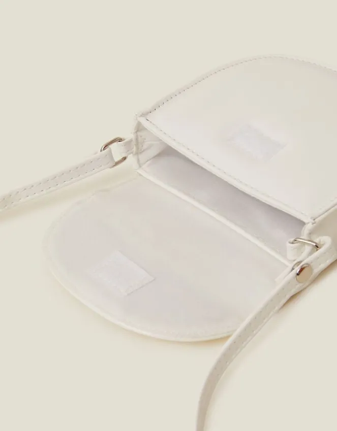Accessorize Girls Patent Bow Bag