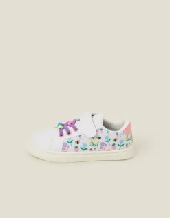 Accessorize Girls Spring Garden Trainers Multi