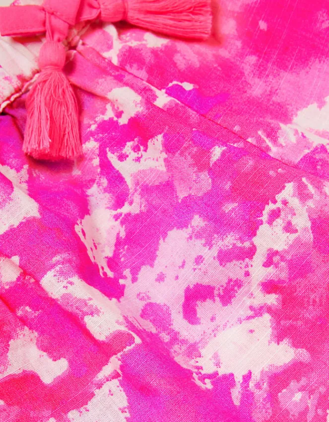 Accessorize Girls Tie Dye Shorts Multi