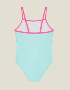 Accessorize Girls Unicorn Swimsuit Multi