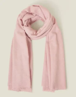 Accessorize Grace Super-Soft Blanket Scarf Pink