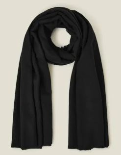 Accessorize Grace Super-Soft Blanket Scarf Black
