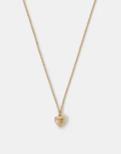 Accessorize Heart Locket Pendant Necklace