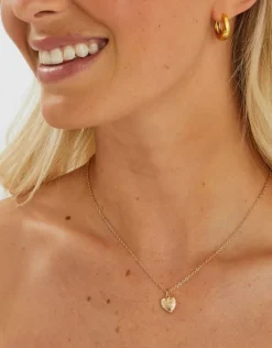 Accessorize Heart Locket Pendant Necklace