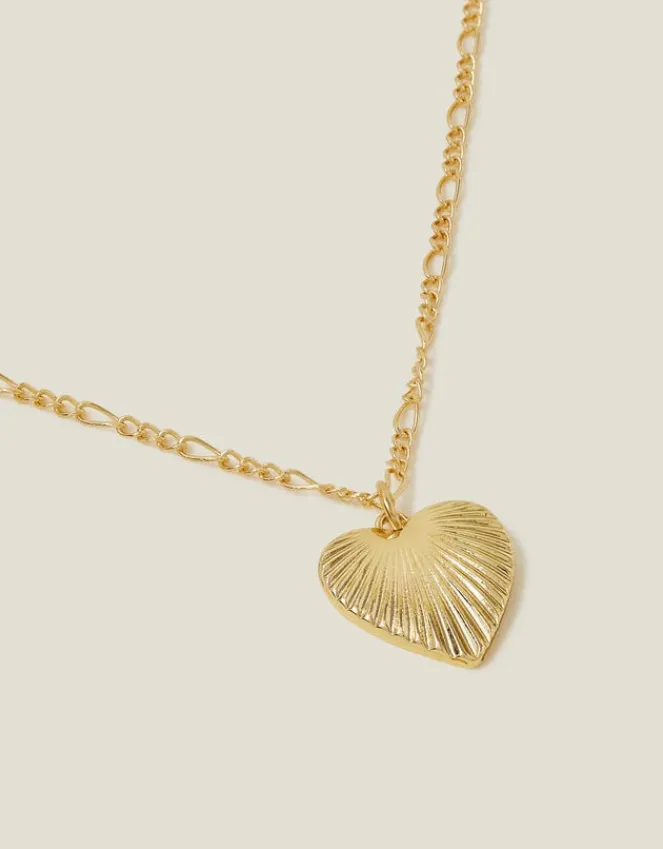 Accessorize Heart Pendant Necklace