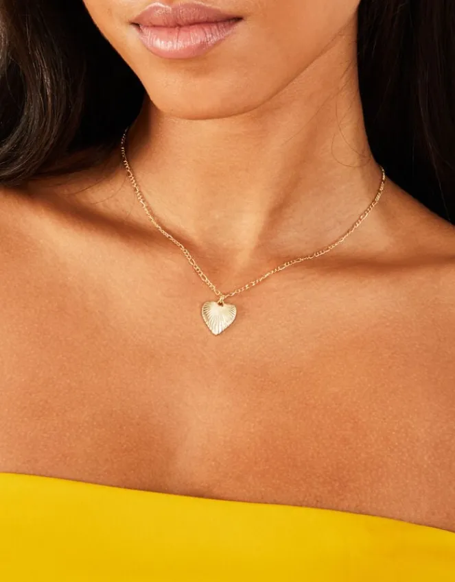 Accessorize Heart Pendant Necklace