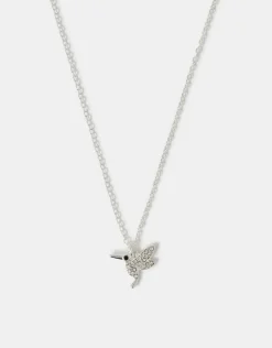 Accessorize Hummingbird Pendant Necklace