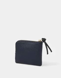 Accessorize Initial Coin Purse Blue