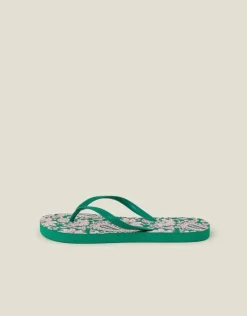 Accessorize Jaipur Print Flip Flops Multi