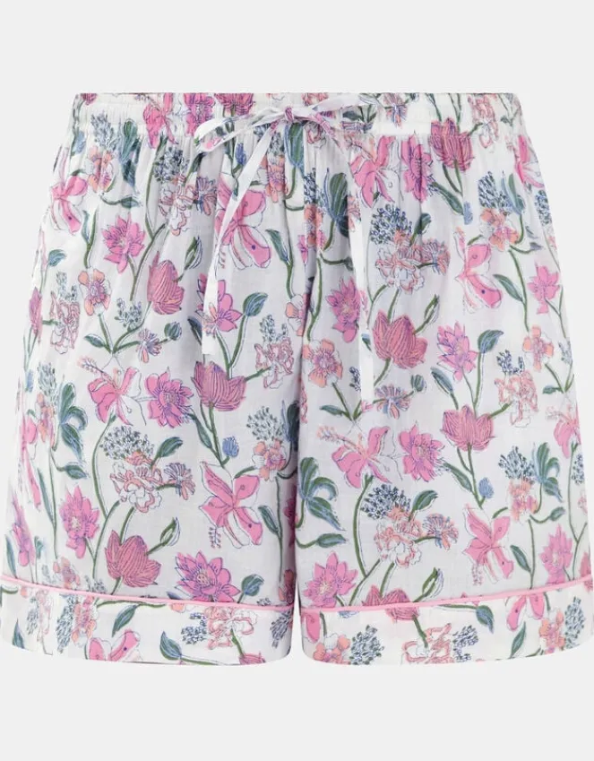 Accessorize Jasmine Floral Print Pyjama Set Pink
