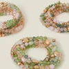Accessorize Jewel Bead Stretch Bracelet Multipack