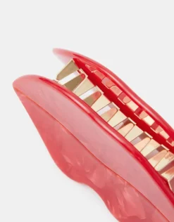Accessorize Kissing Lips Claw Clip