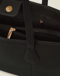 Accessorize Laptop Tote Bag Black