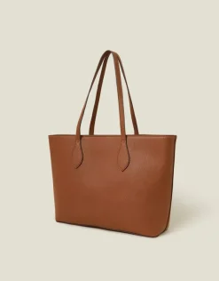 Accessorize Laptop Tote Bag Tan