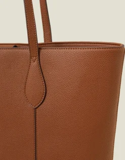 Accessorize Laptop Tote Bag Tan