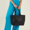Accessorize Large Pebble Leather Tote Bag