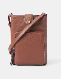 Accessorize Leather Pouch Phone Bag