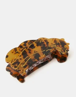 Accessorize Leopard Claw Clip