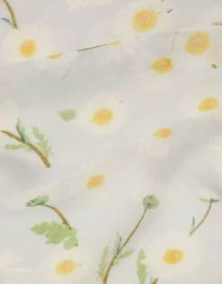 Accessorize Lightweight Daisy Print Scarf Blue
