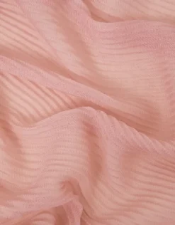 Accessorize Lightweight Pleated Scarf Pink