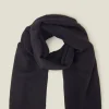 Accessorize Lightweight Pleated Scarf Black