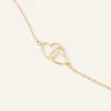 Accessorize Linked Heart Pendant Necklace
