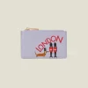 Accessorize London Embroidered Card Holder