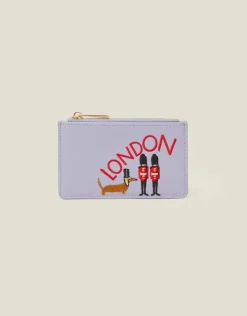 Accessorize London Embroidered Card Holder