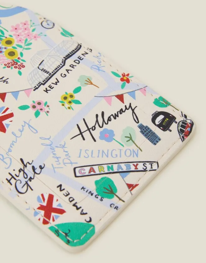 Accessorize London Map Luggage Tag