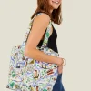 Accessorize London Map Print Shopper Bag
